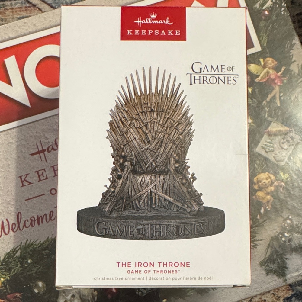 Hallmark Keepsake -Iron Throne Ornament - 2022